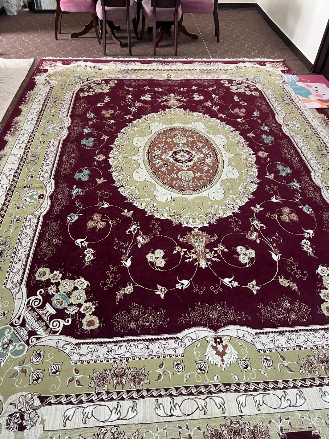 قالی ۱۲ متری تمیز و سالم|فرش|بندر گناوه, |دیوار
