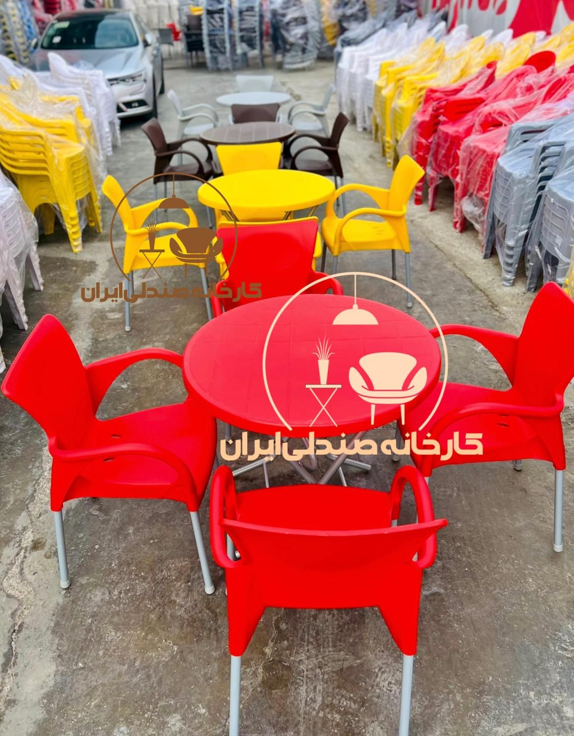 صندلی پلاستیکی میزغذاخوری نهال (صندلی ایران|میز و صندلی غذاخوری|تهران, میدان ولیعصر|دیوار