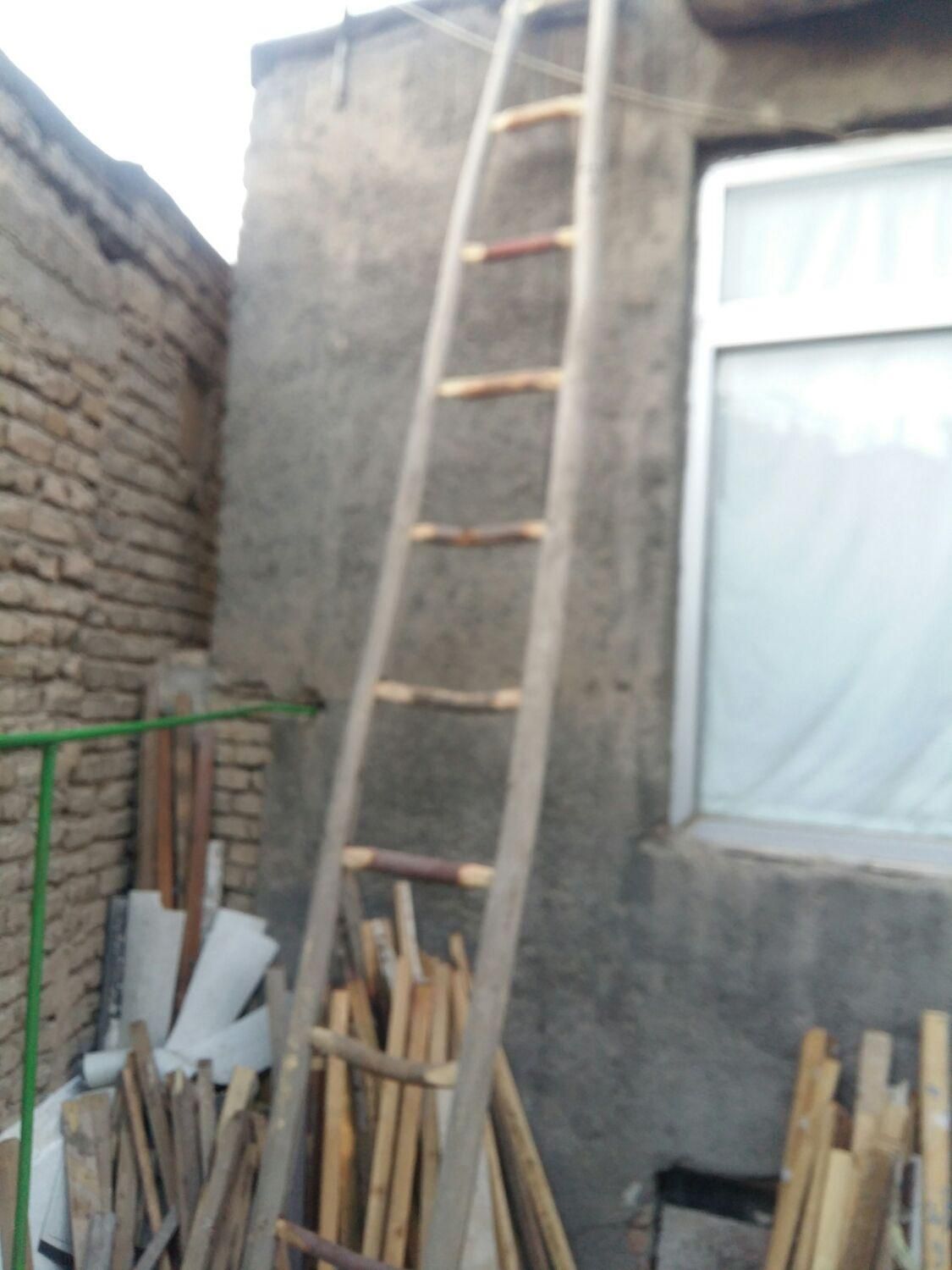 نردبان چوبی|ابزارآلات|مشهد, وکیل‌آباد|دیوار