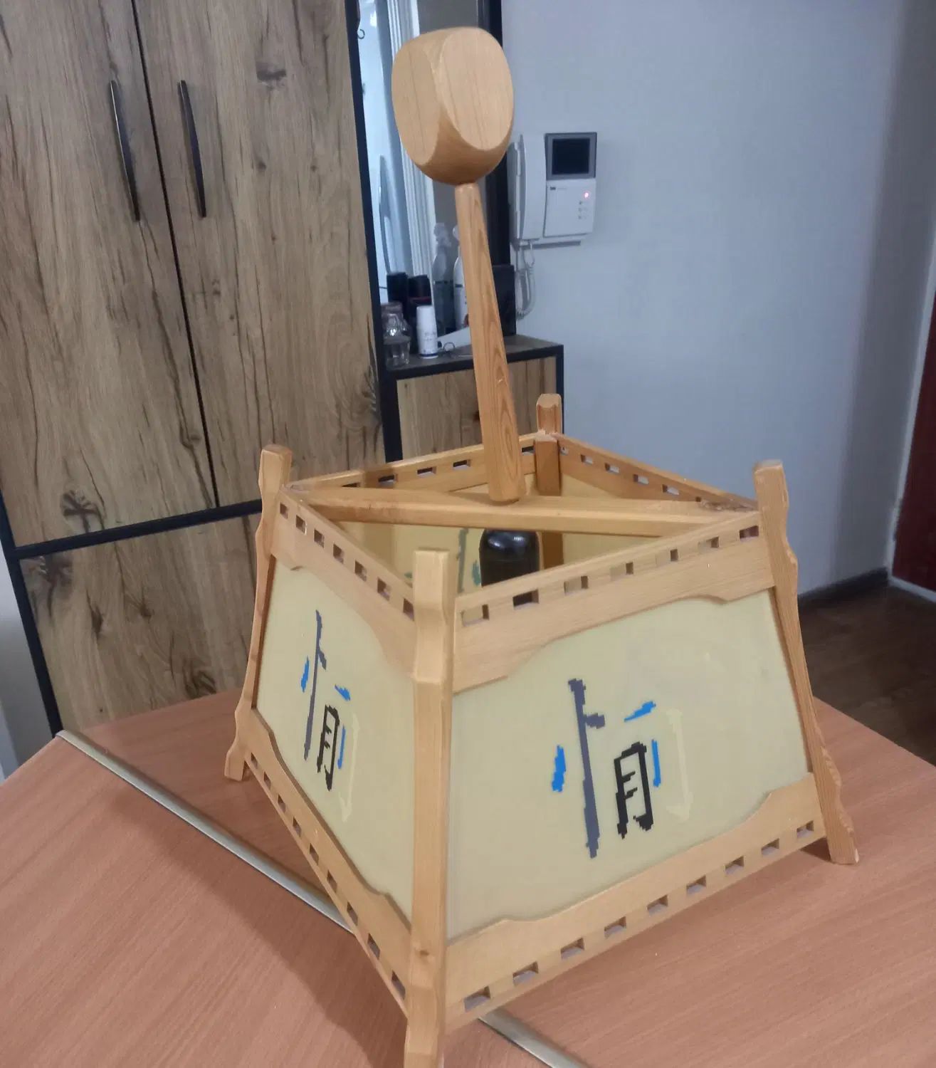 لوستر چوبی|لوستر و چراغ آویز|تهران, شمس‌آباد|دیوار