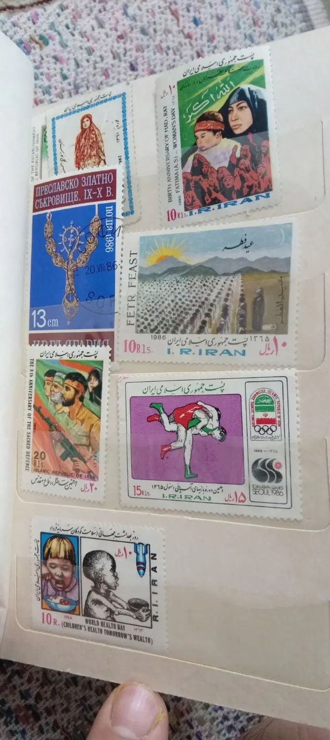 آلبوم تمبر|کلکسیون سکه، تمبر، اسکناس|تهران, اتابک|دیوار