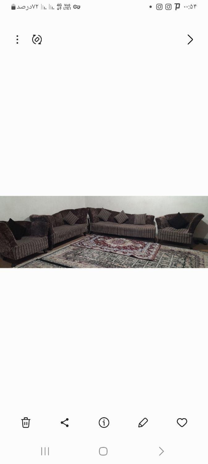 مبل ۷نفره|مبلمان خانگی و میز عسلی|مسجد سلیمان, |دیوار