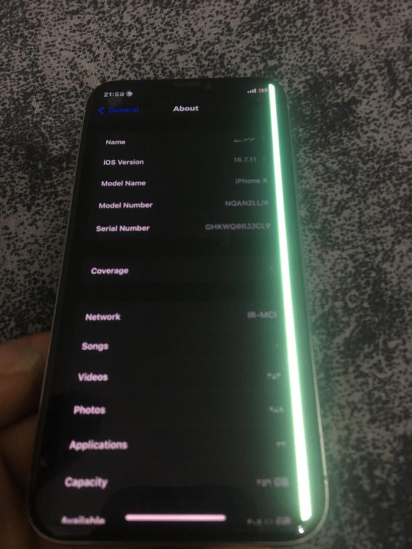 اپل iPhone X با حافظهٔ ۲۵۶ گیگابایت|موبایل|لردگان, |دیوار