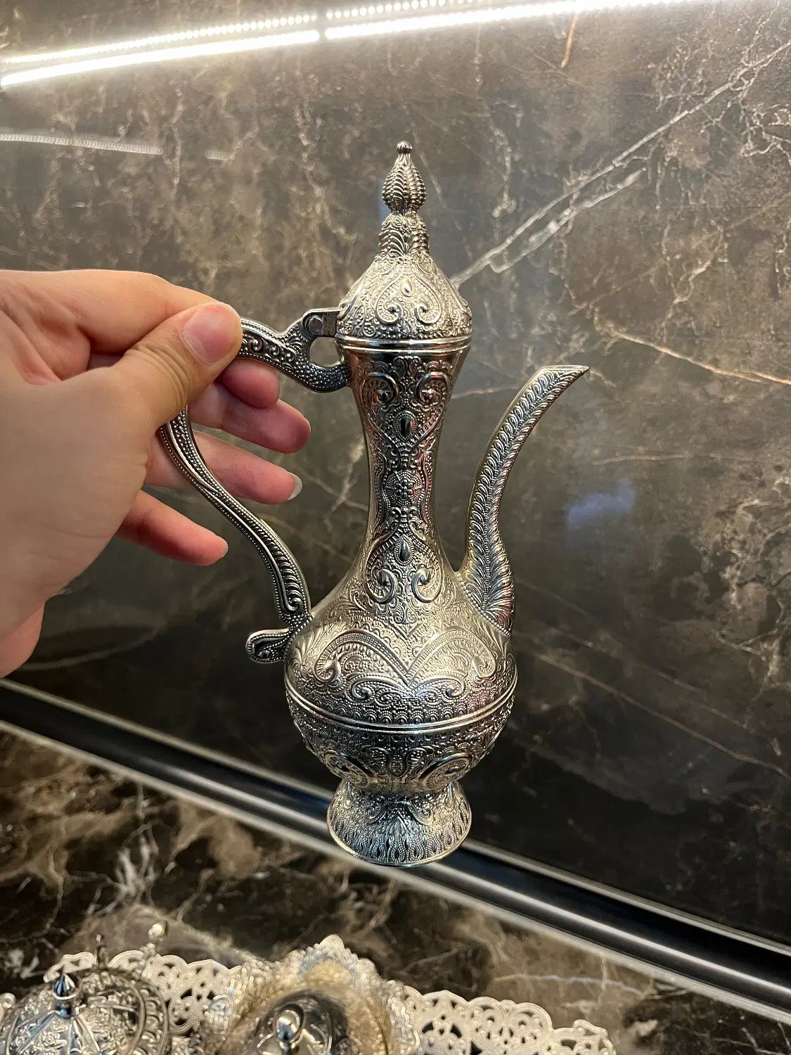 وسایل قندون سینی گلاب پاش|صنایع دستی و سایر لوازم تزئینی|مشهد, جانباز|دیوار