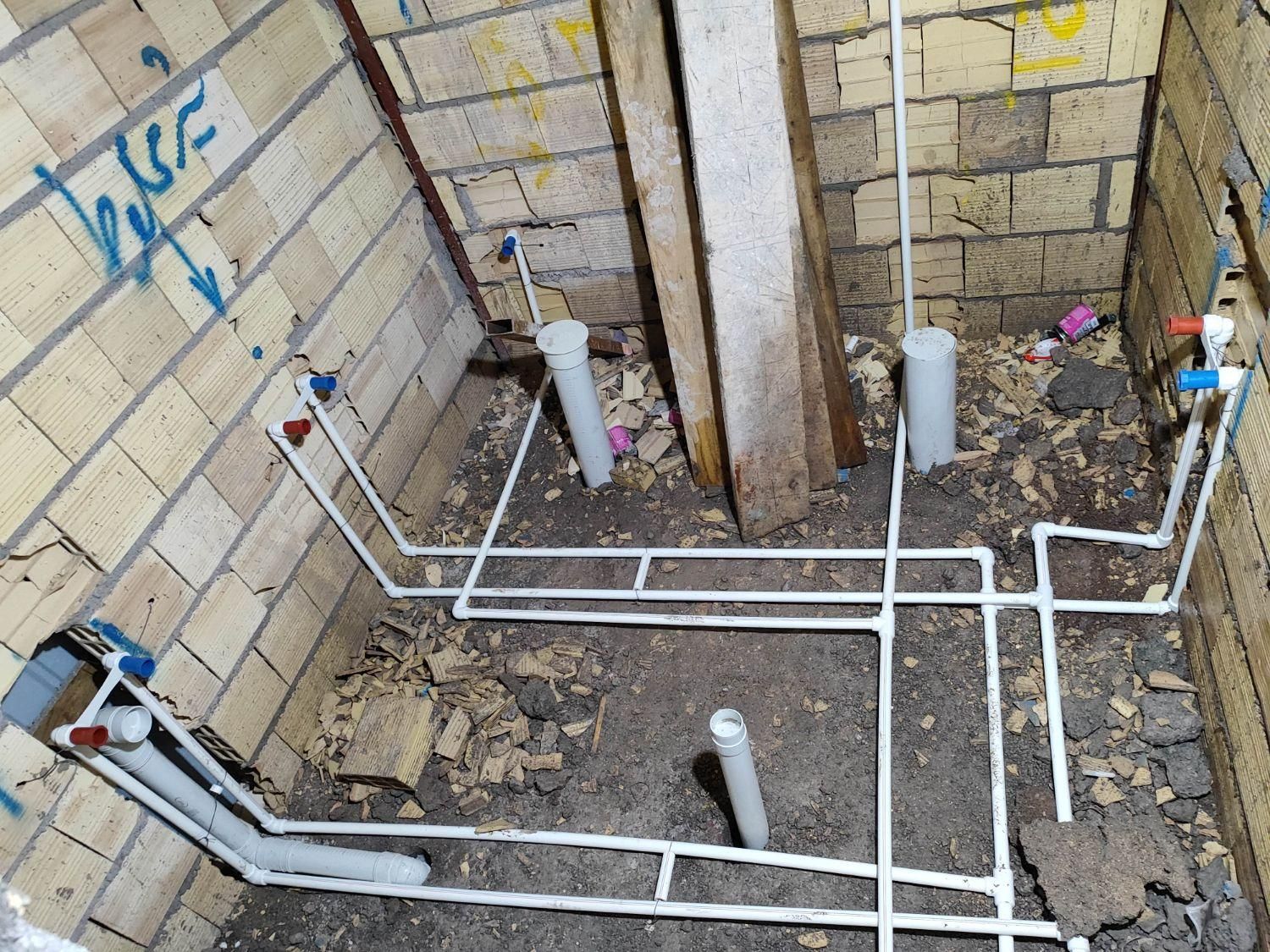 لوله کشی آب و فاضلاب|خدمات پیشه و مهارت|رشت, نظری|دیوار