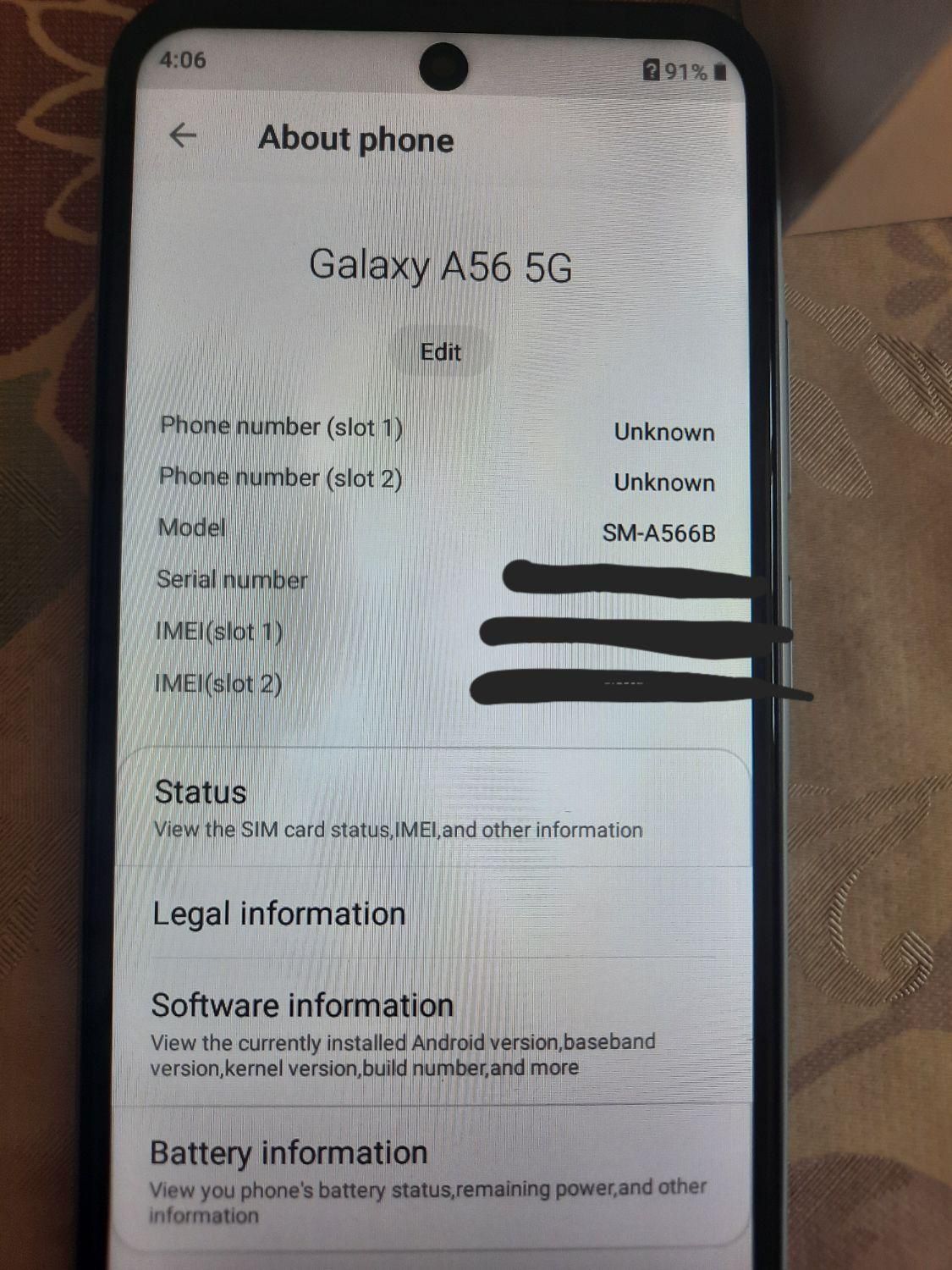 Galexy A56 5G|موبایل|تهران, شهرک چیتگر|دیوار