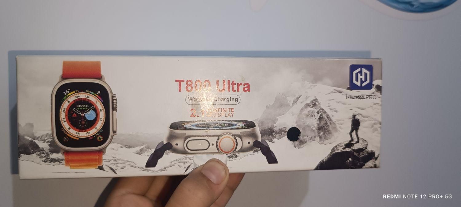 ساعت مچی و هوشمندT800Ultra|ساعت|خمیر, |دیوار