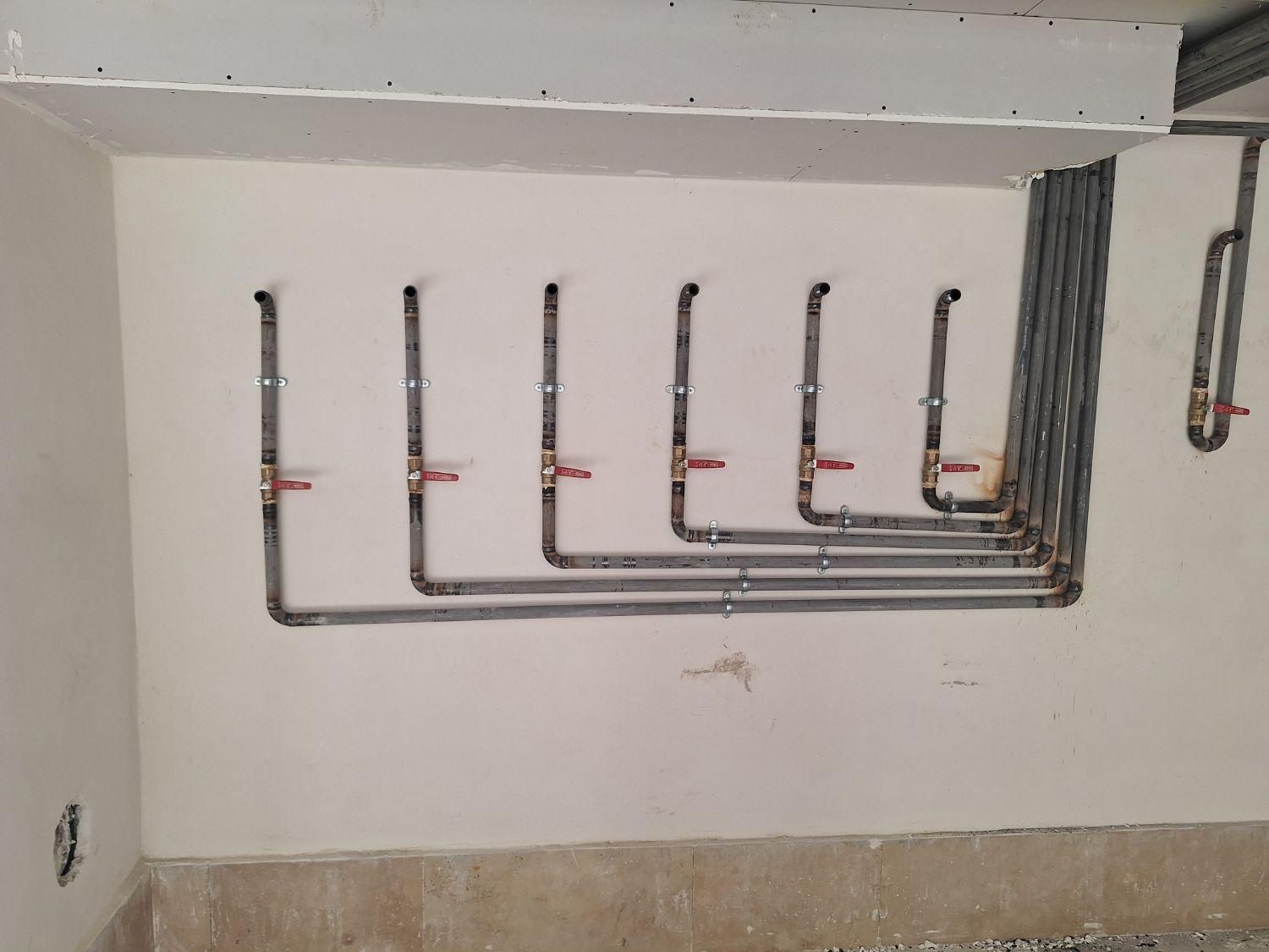 اجرای لوله کشی گاز باتاییده نظام مهندسی|خدمات پیشه و مهارت|دماوند, گیلاوند|دیوار