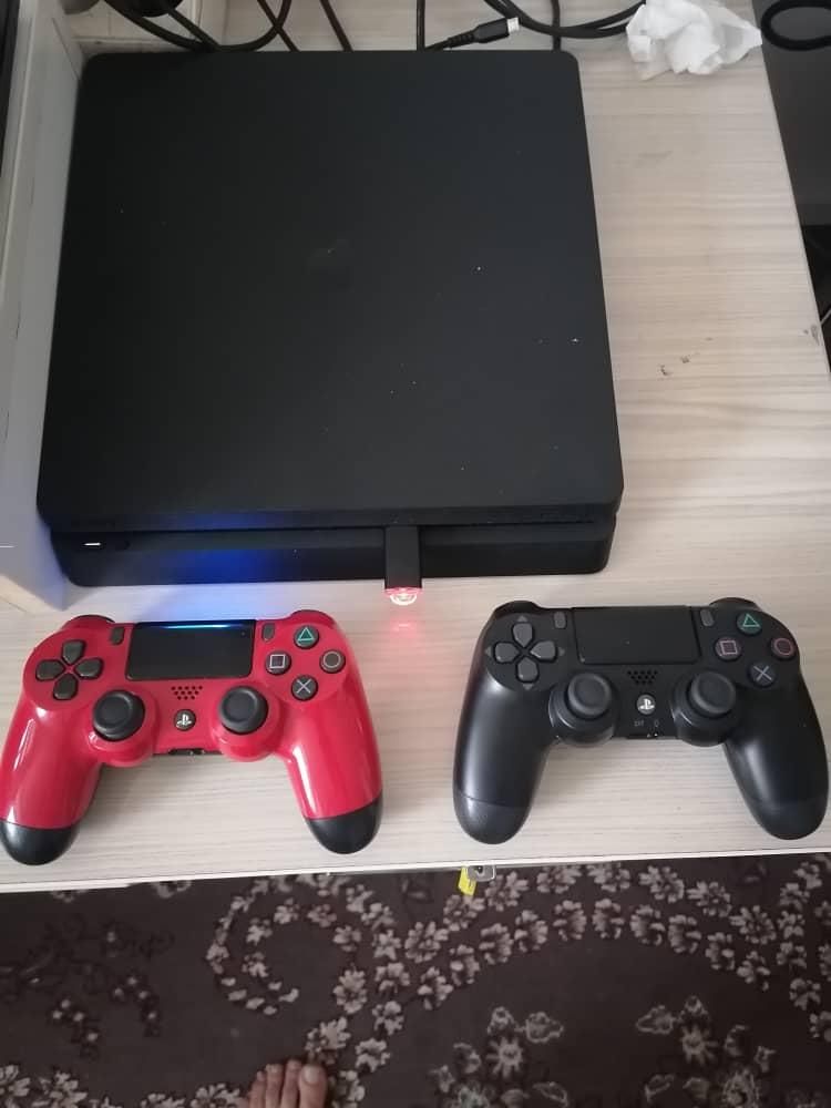 ps4 slim|کنسول، بازی ویدئویی و آنلاین|نگین شهر, |دیوار