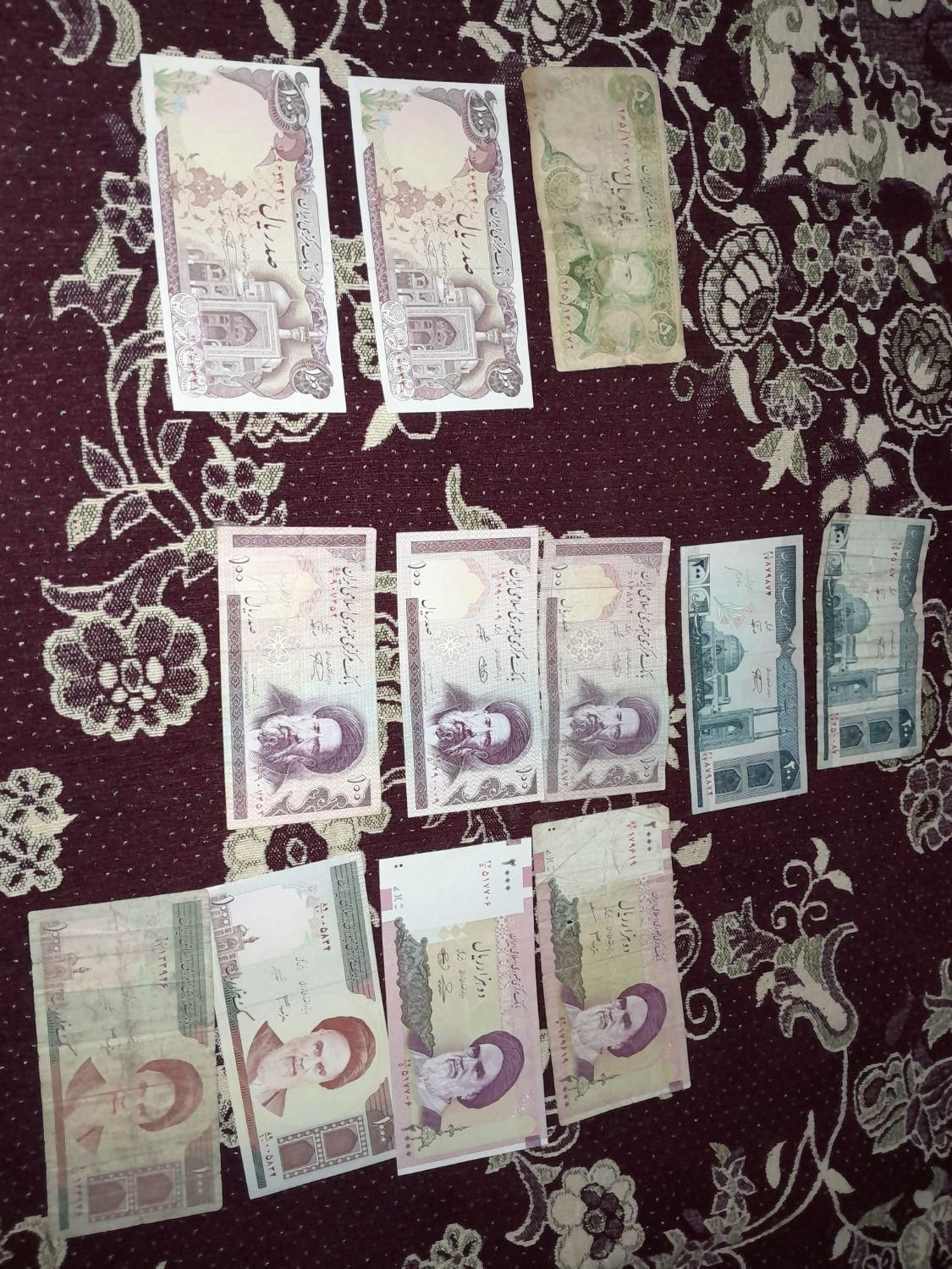 اسکناس قدیمی|کلکسیون سکه، تمبر، اسکناس|تبریز, |دیوار