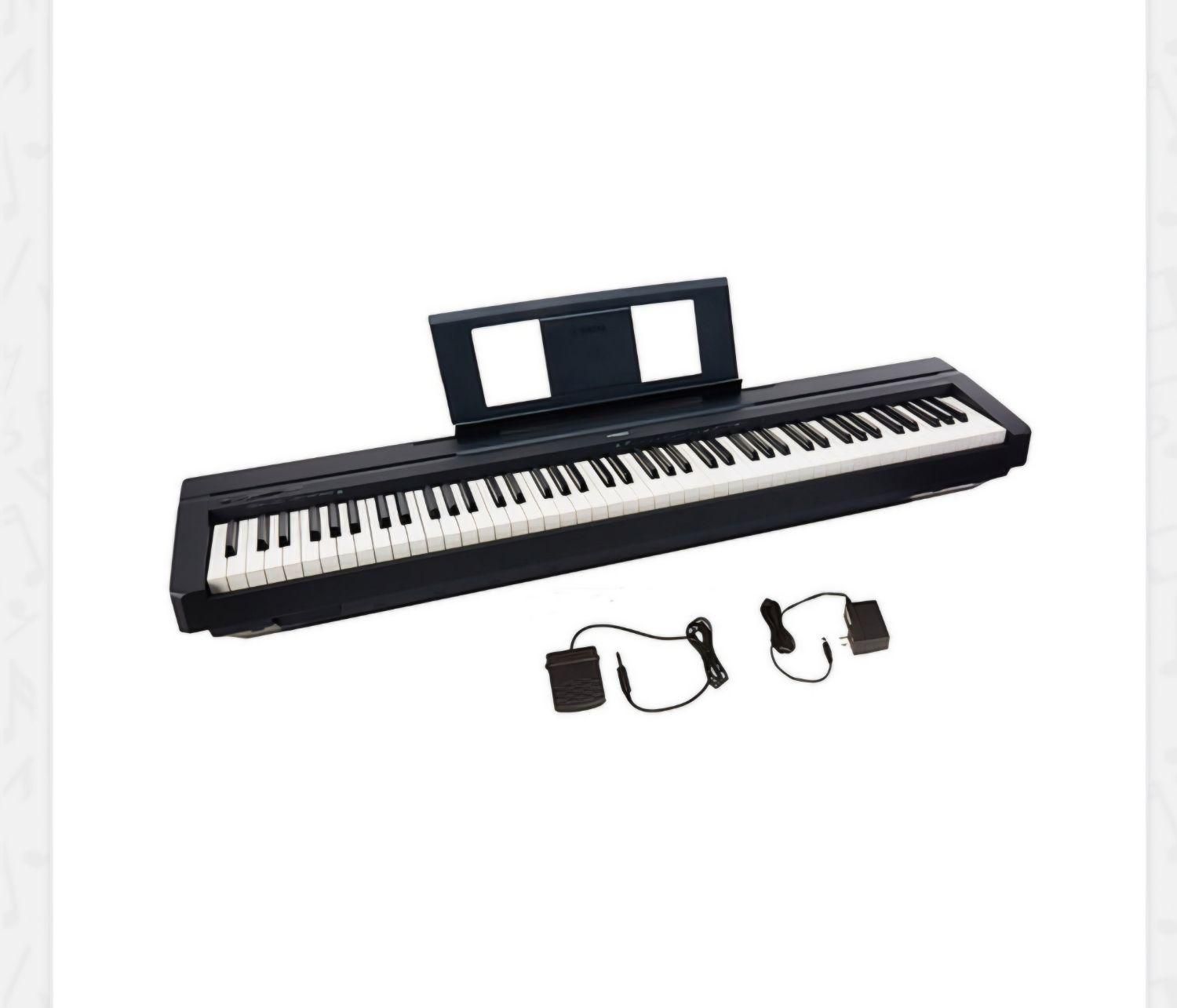 پیانو یاماها p45 .b|پیانو، کیبورد، آکاردئون|تبریز, |دیوار