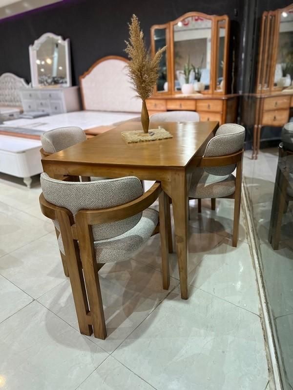 میز و صندلی ناهار خوری 4 نفره مدل اچ|میز و صندلی غذاخوری|نیشابور, فضل|دیوار