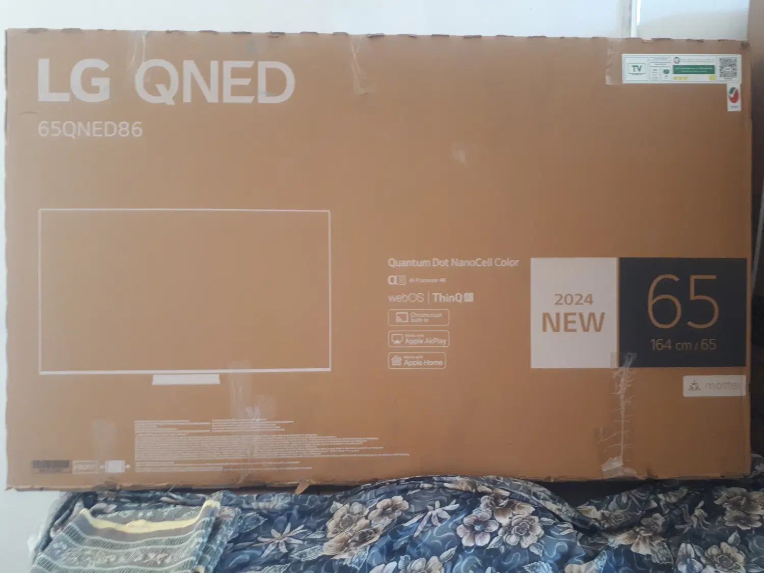 تلویزیون LG QNED86|تلویزیون و پروژکتور|مشهد, ده دی|دیوار
