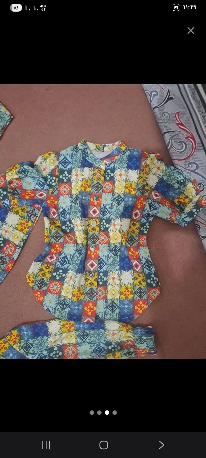 همه باهم ست کامل مادر و دختر و پسر|لباس|اصفهان, خانه اصفهان|دیوار