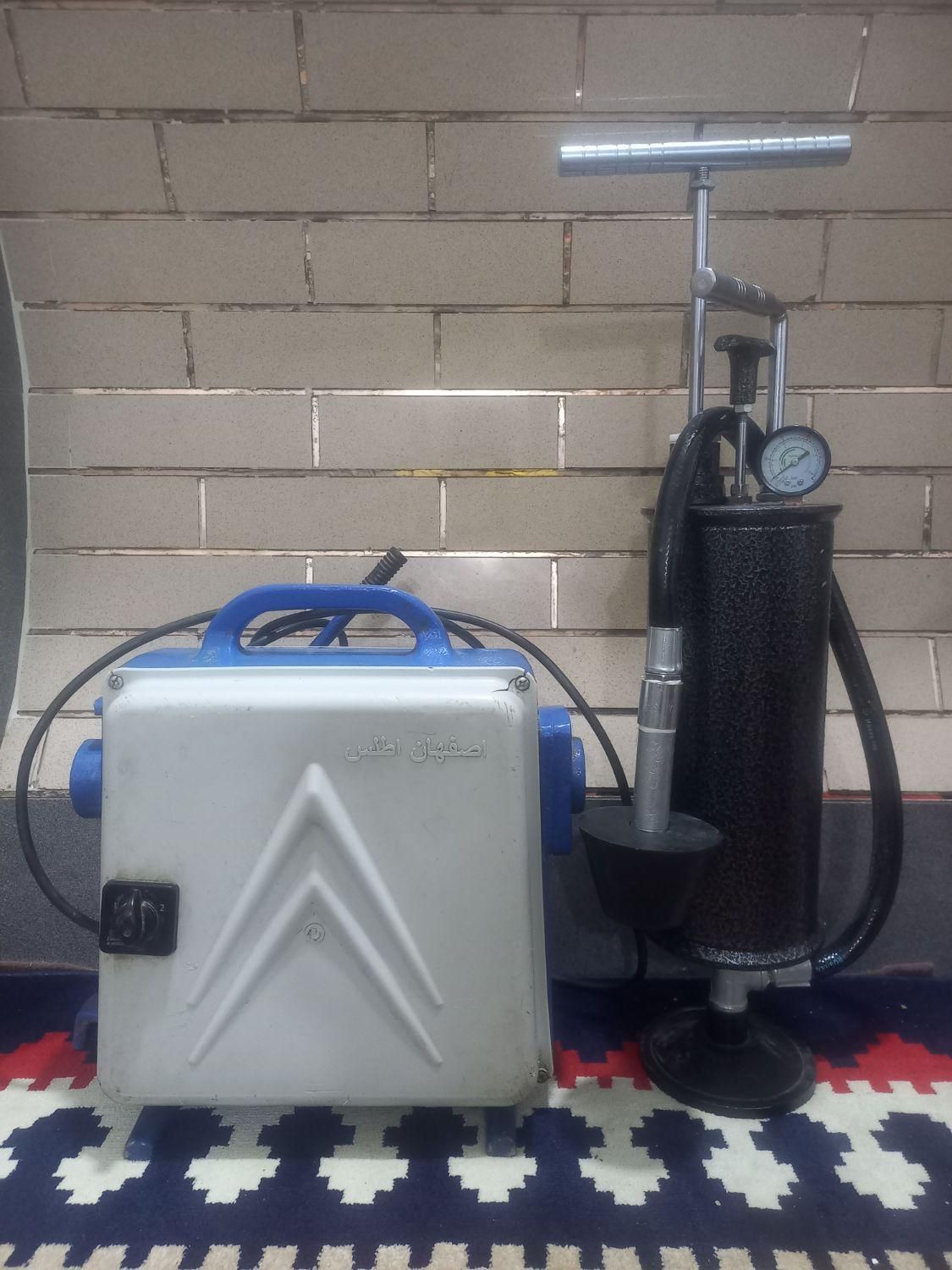 لوله بازکنی سیارآنامیس با پمپ باد و دستگاه فنرزنی|خدمات پیشه و مهارت|میناب, |دیوار