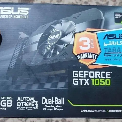 کارت گرافیک Asus gtx1050|قطعات و لوازم جانبی رایانه|رشت, گلباغ نماز|دیوار
