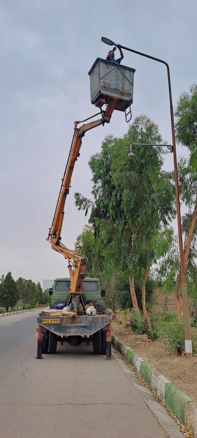 بالابر جرثقیل سبد دار لجور|خدمات حمل و نقل|قم, عمار یاسر|دیوار