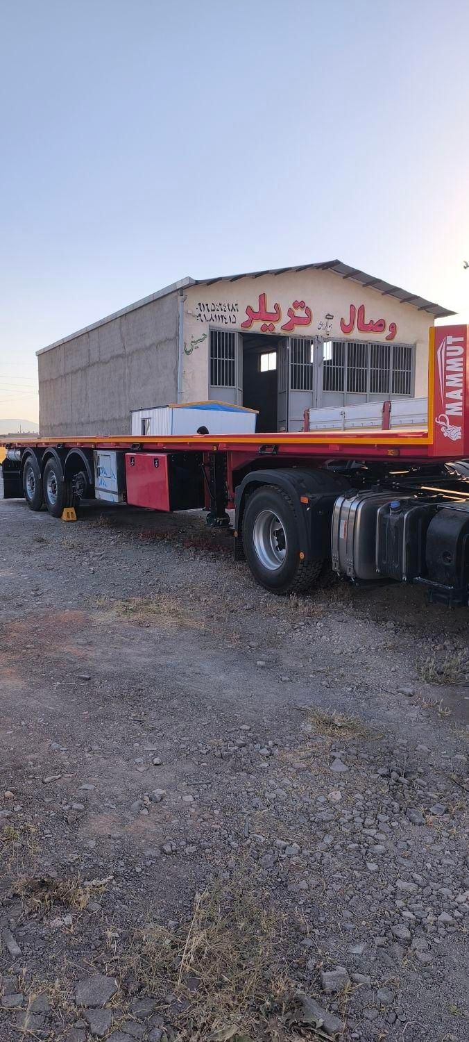 تریلی تیغه کانتینر و کفی تجاری رول کش|خودرو سنگین|تهران, نبی اکرم|دیوار