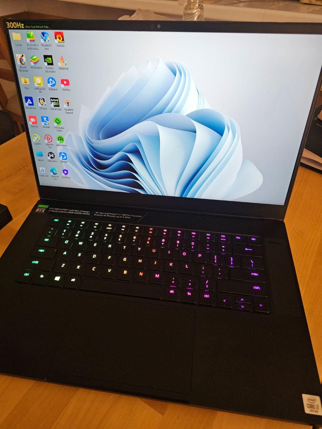 لپ تاپ گیمینگ razer 15 advanced آمریکایی سوپر تمیز|رایانه همراه|اصفهان, شهرستان|دیوار