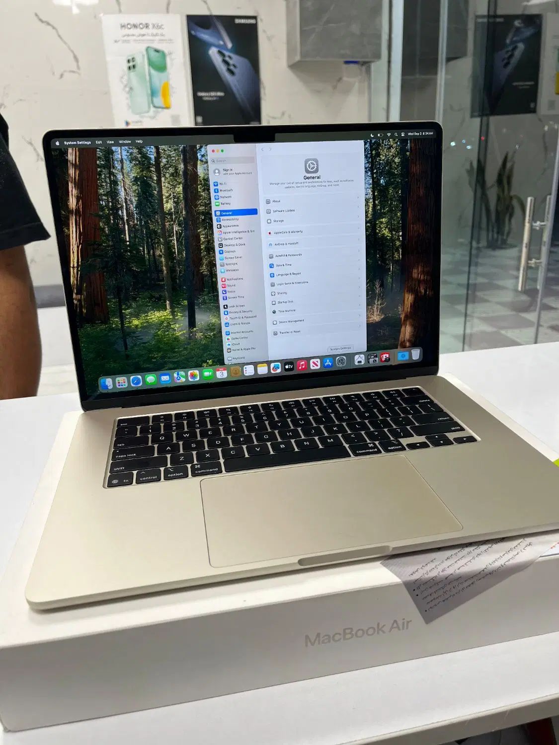 لپ تاپ اپل مک بوک macbook air M4 2025|رایانه همراه|کرج, گلشهر|دیوار