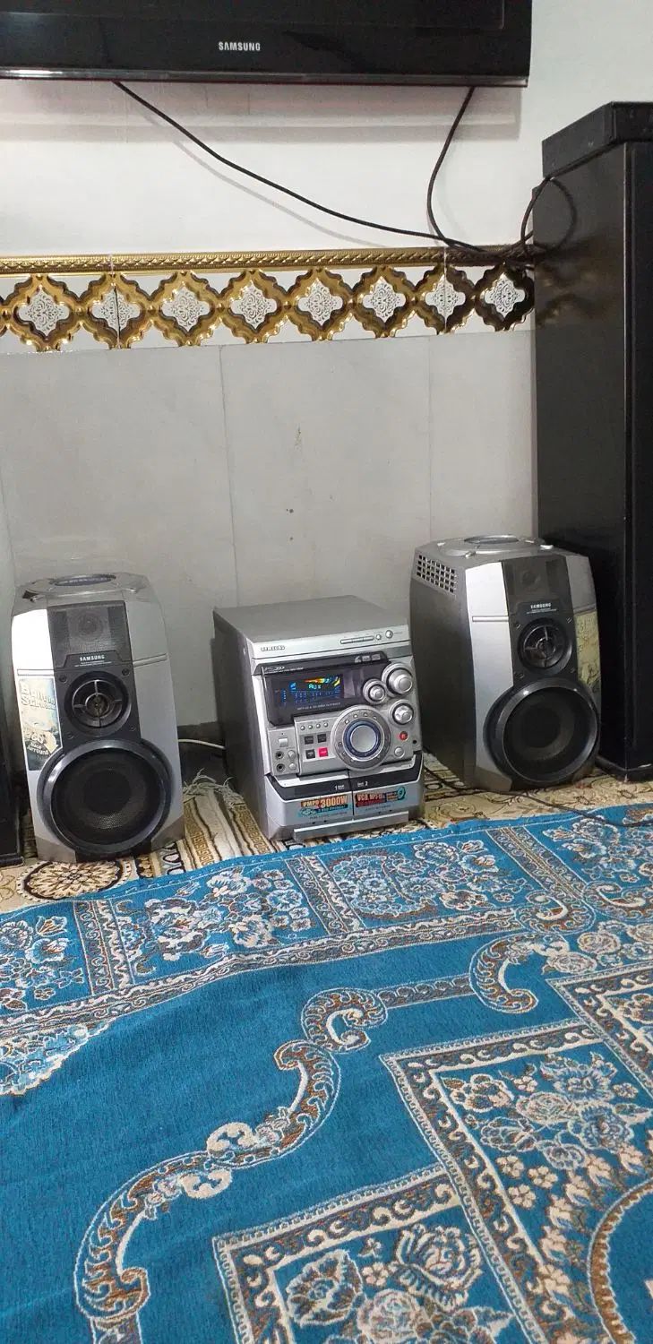 ضبط باند سامسونگ بیس سنگین صدا زلزله کنترل موجود|سیستم صوتی خانگی|مشهد, طبرسی شمالی|دیوار