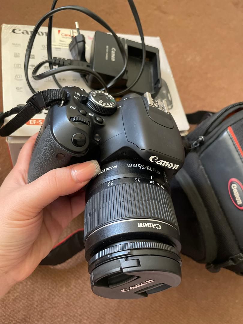 دوربین عکاسی کانن Canon 600D با لنز 55-18 IS II|دوربین عکاسی و فیلم‌برداری|تبریز, |دیوار