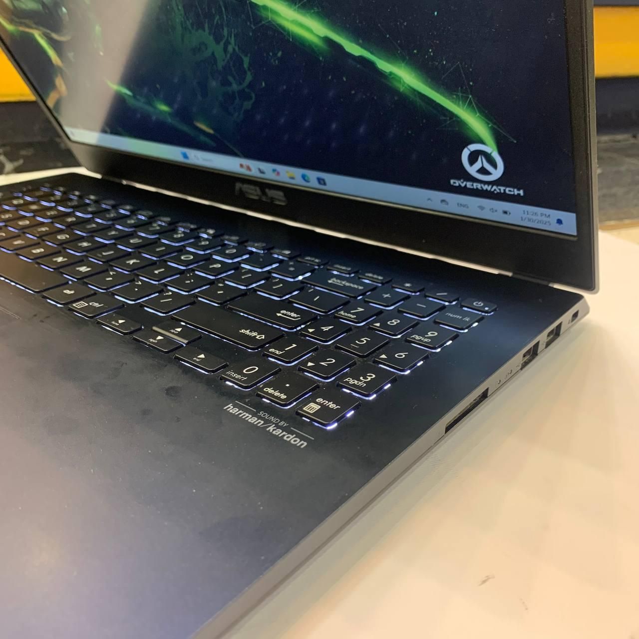 لپتاپ گیمینگ Asus i7 هارد1TB+256SSD گرافیک۳۰۵۰|رایانه همراه|تهران, صادقیه|دیوار