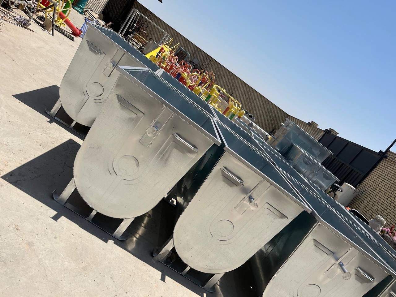 سطل زباله گالوانیزه مخزن گالوانیزه TS67|مصالح و تجهیزات ساختمان|تهران, صادقیه|دیوار