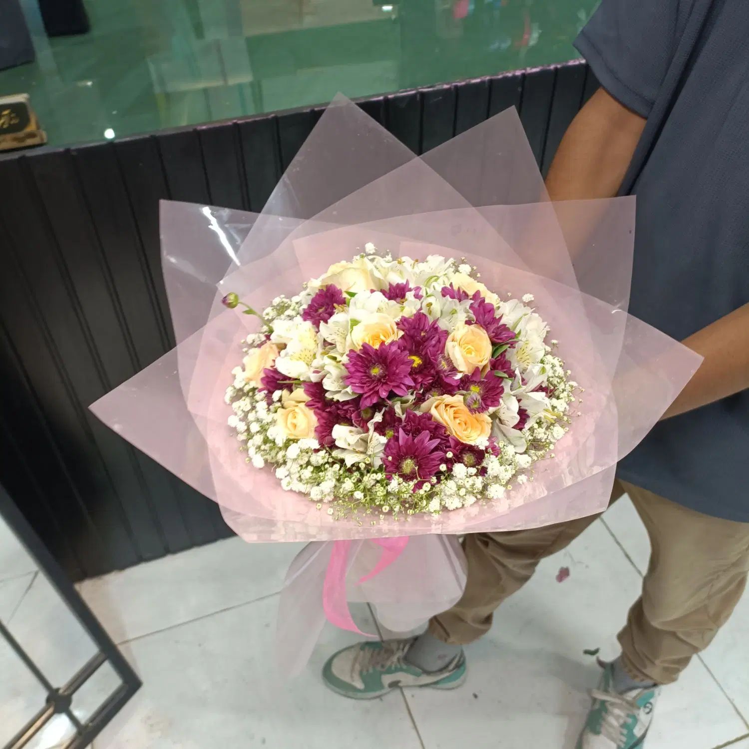 دسته گل سبدگل پایه گل دسته گل خواستگاری ماشین عروس|گل و گیاه طبیعی|مشهد, امیر|دیوار