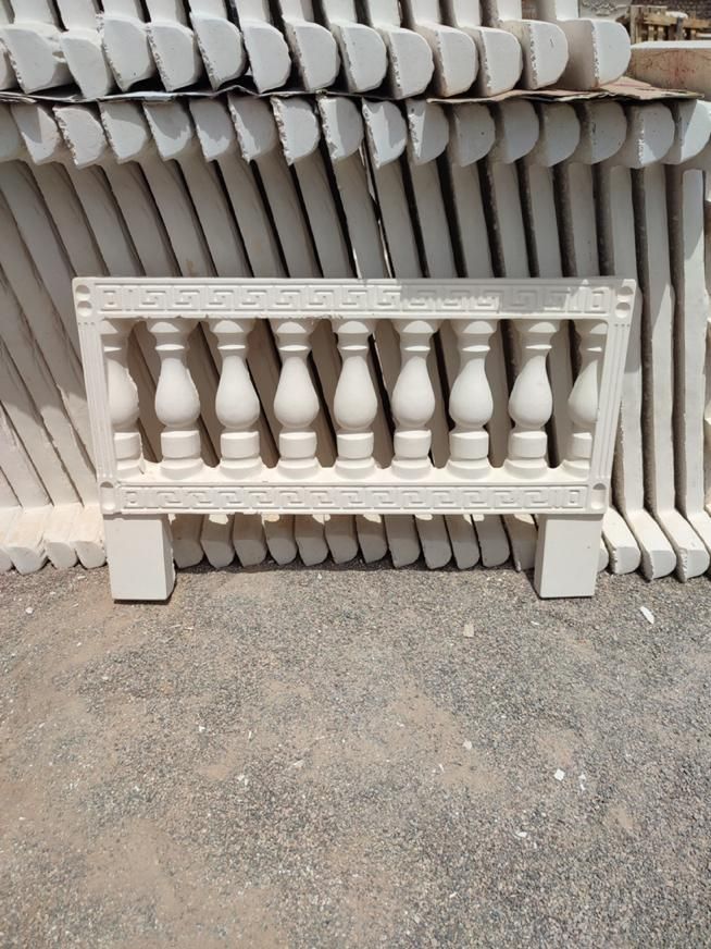 نرده بتنی نرده سنگی پله و‌ سنگ دور باغچه|مصالح و تجهیزات ساختمان|یزد, |دیوار