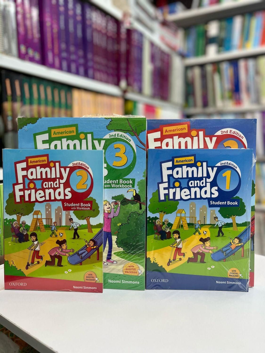 فمیلی اند فرندز Family and friends ۱ ۲ ۳ ۴ ۵|کتاب و مجله آموزشی|مشهد, سراب|دیوار