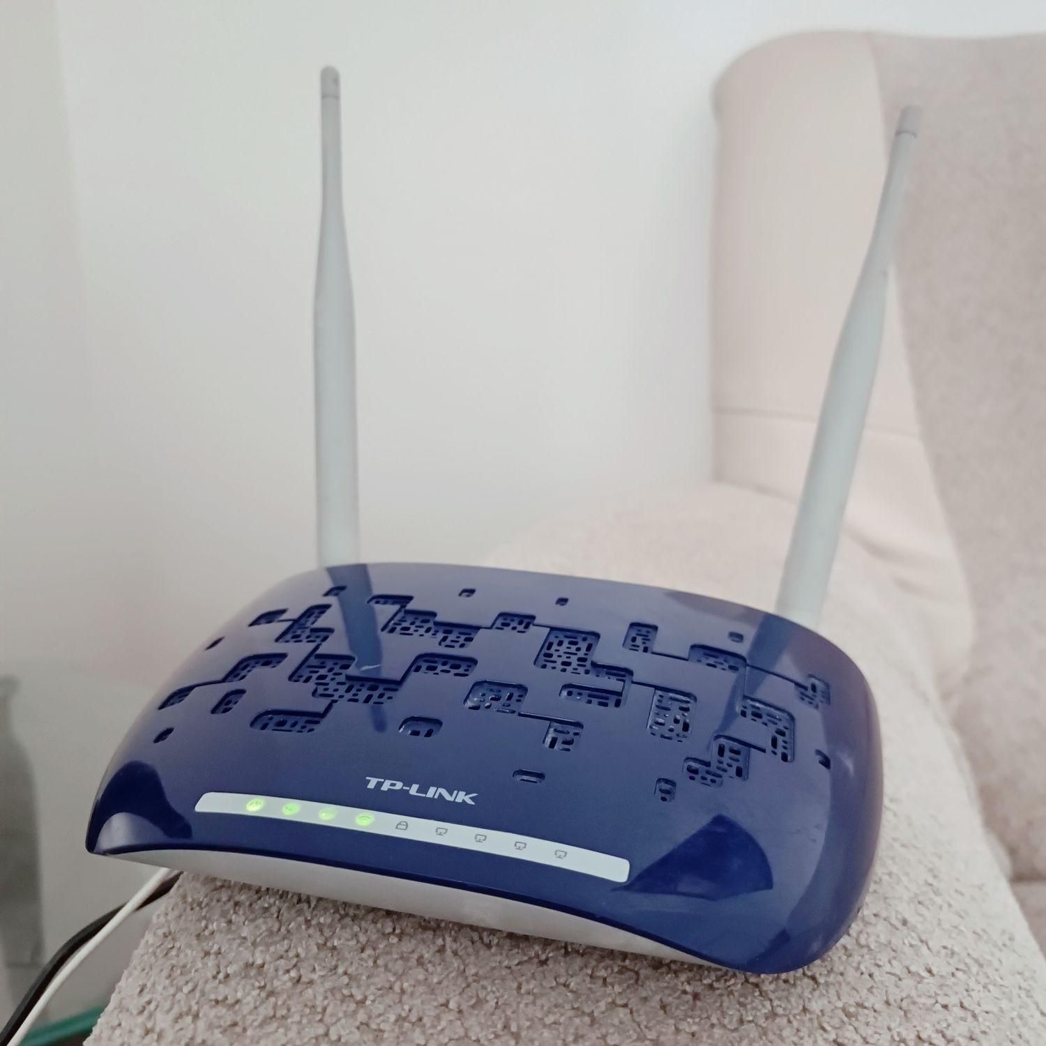 مودم وای فای دار دو آنتنه TP-LINK درحدنو /ADSL|مودم و تجهیزات شبکه|تهران, امامزاده حسن(ع)|دیوار
