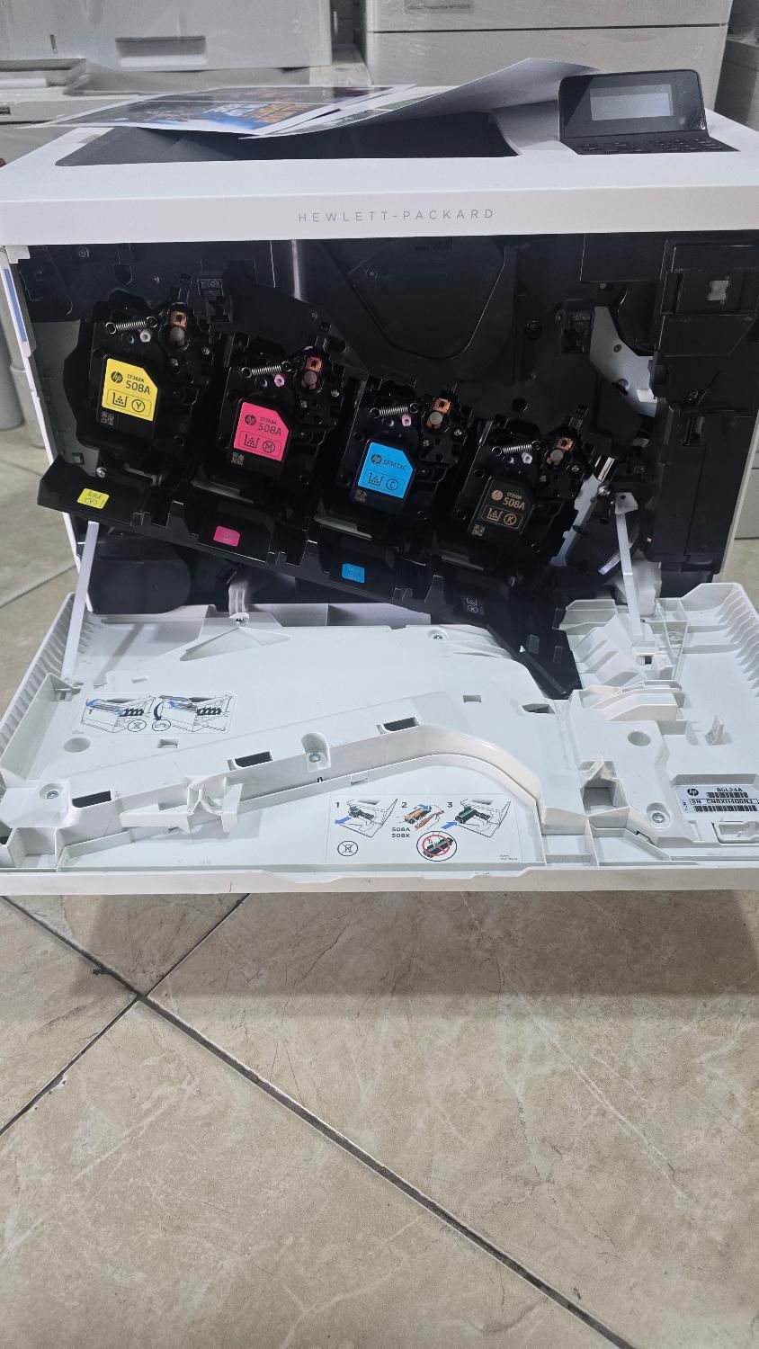 پرینتر رنگی  صنعتی hp 553|پرینتر، اسکنر، کپی، فکس|مشهد, سجاد شهر|دیوار