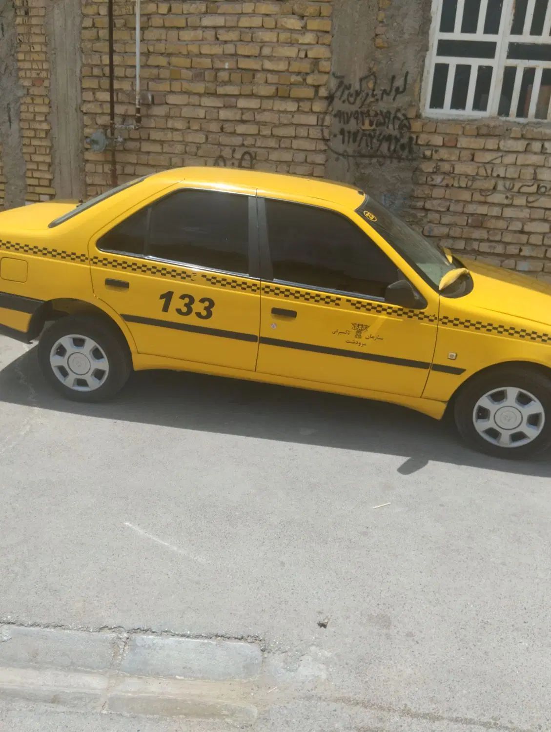 پژو تاکسی درون شهری دوگانه سوز CNG، مدل ۱۳۹۶|خودرو سواری و وانت|مرودشت, ابوذر جنوبی|دیوار