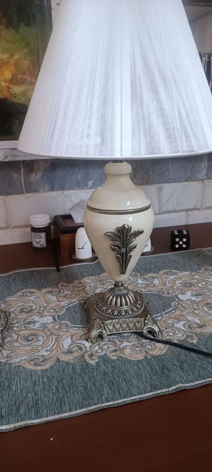 ست آباژور و شمعدان|چراغ خواب و آباژور|تهران, ابوذر|دیوار