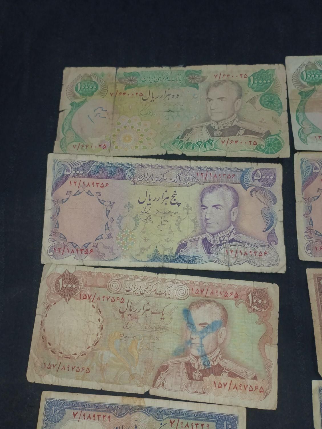 18عدد اسکناس کلکسیونی|کلکسیون سکه، تمبر، اسکناس|اسدآباد, |دیوار