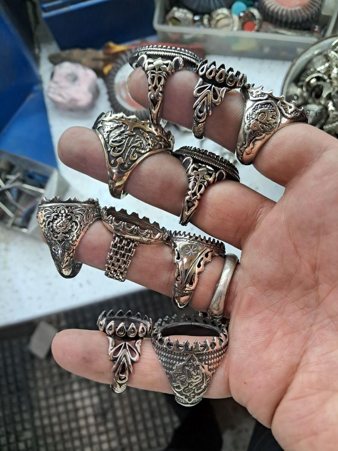 تولیدی و فروش عمده رکاب خالی انگشتر|بدلیجات|مشهد, ثامن|دیوار