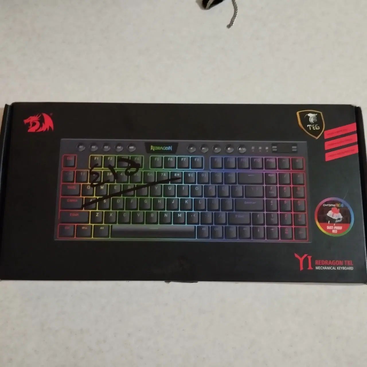 redragon کیبورد گیمینگ /مدل k624p/با سیم/آکبند|قطعات و لوازم جانبی رایانه|تهران, فردوس|دیوار