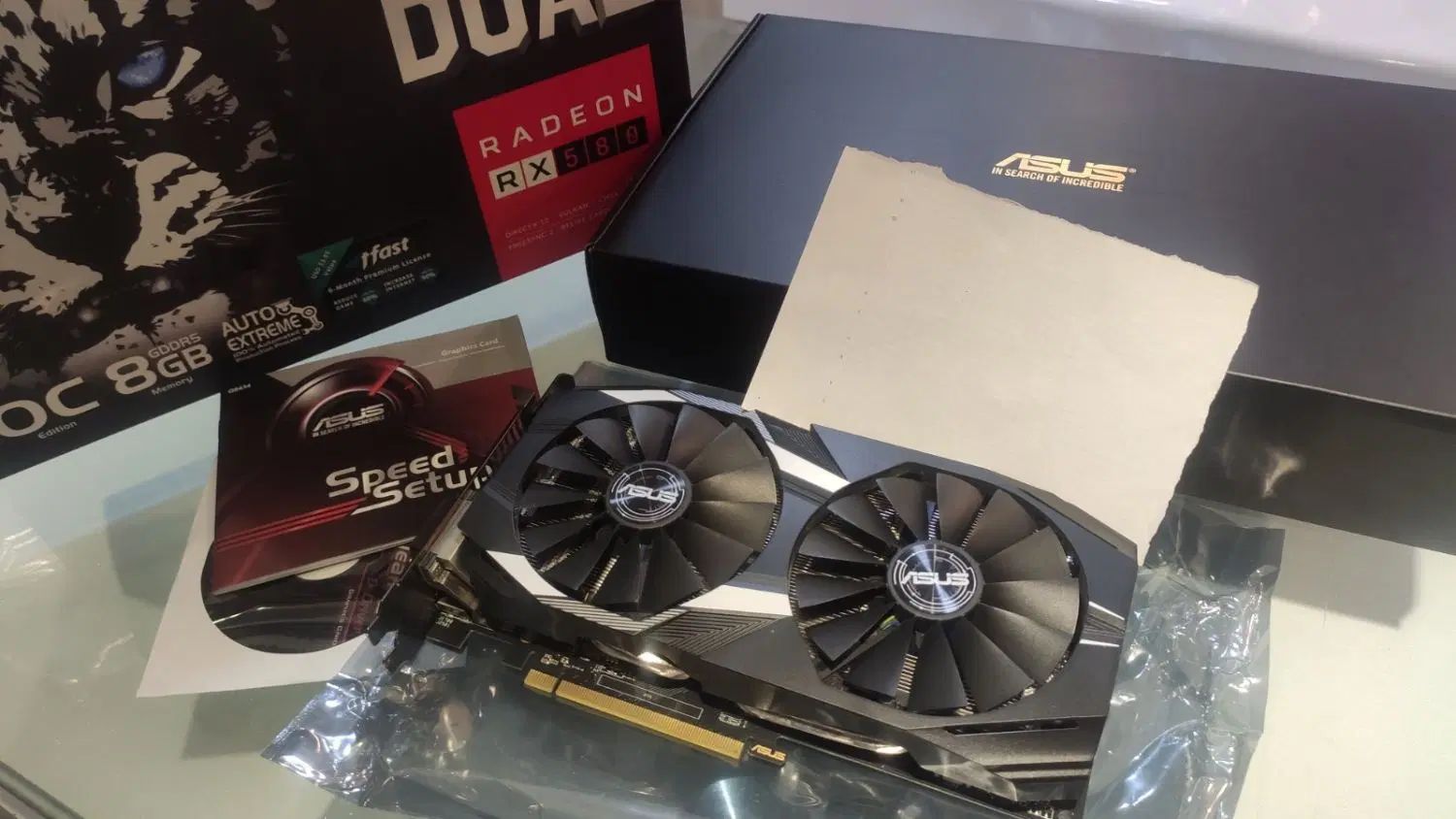Asus RX580|قطعات و لوازم جانبی رایانه|اصفهان, بهارستان|دیوار