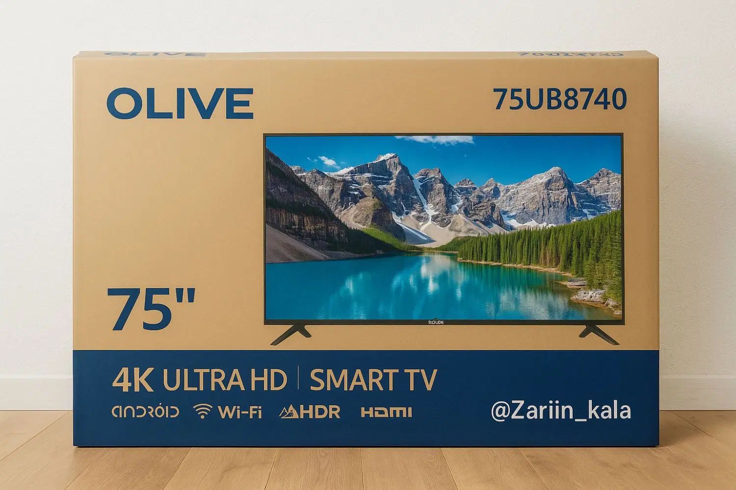 تلویزیون 75 الیو OLIVE|تلویزیون و پروژکتور|تهران, ایران|دیوار