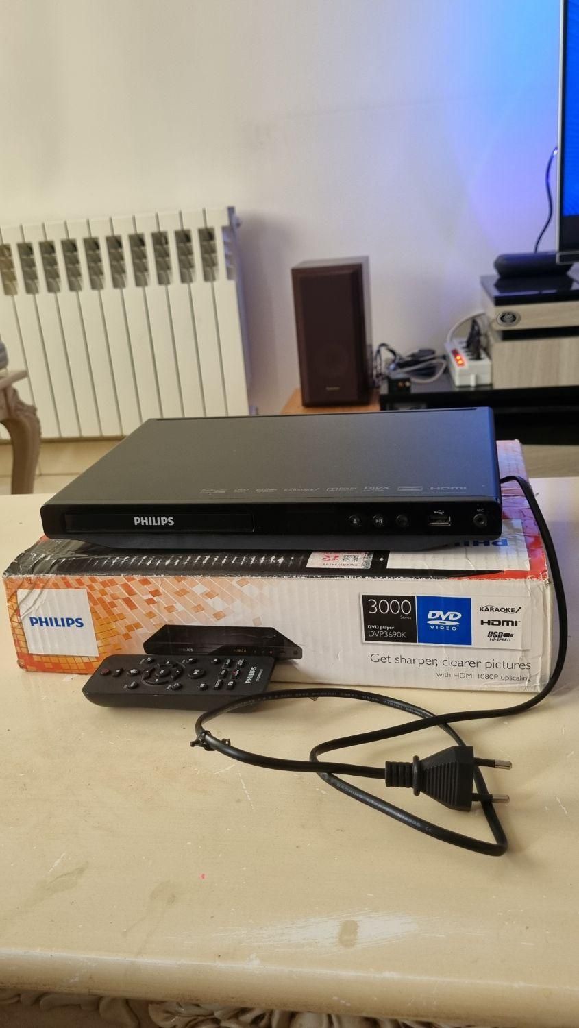 دی وی دی فیلیپس، گیرنده، مبدل، هدفون و کنترل|پخش‌کننده DVD و ویدیو|تهران, دانشگاه علم و صنعت|دیوار