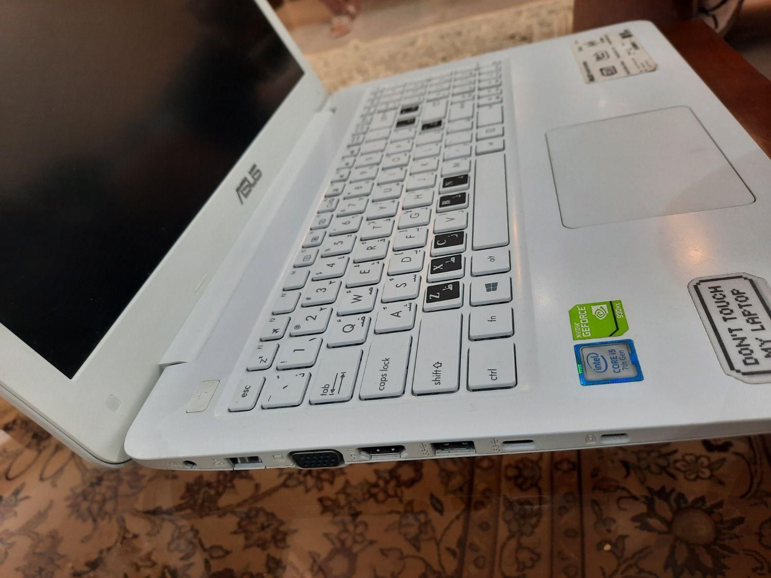 لپتاپ asus k556u سفید|رایانه همراه|تهران, پیروزی|دیوار
