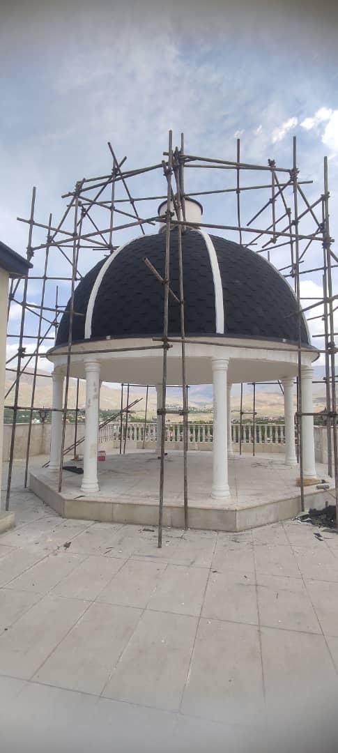 آهن کشی و اجرا شینگل، گنبد، پیشانی|مصالح و تجهیزات ساختمان|پردیس, |دیوار