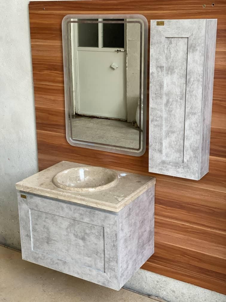 انواع کابین و روشویی به صورت تک و فولست|لوازم سرویس بهداشتی|رشت, باهنر|دیوار