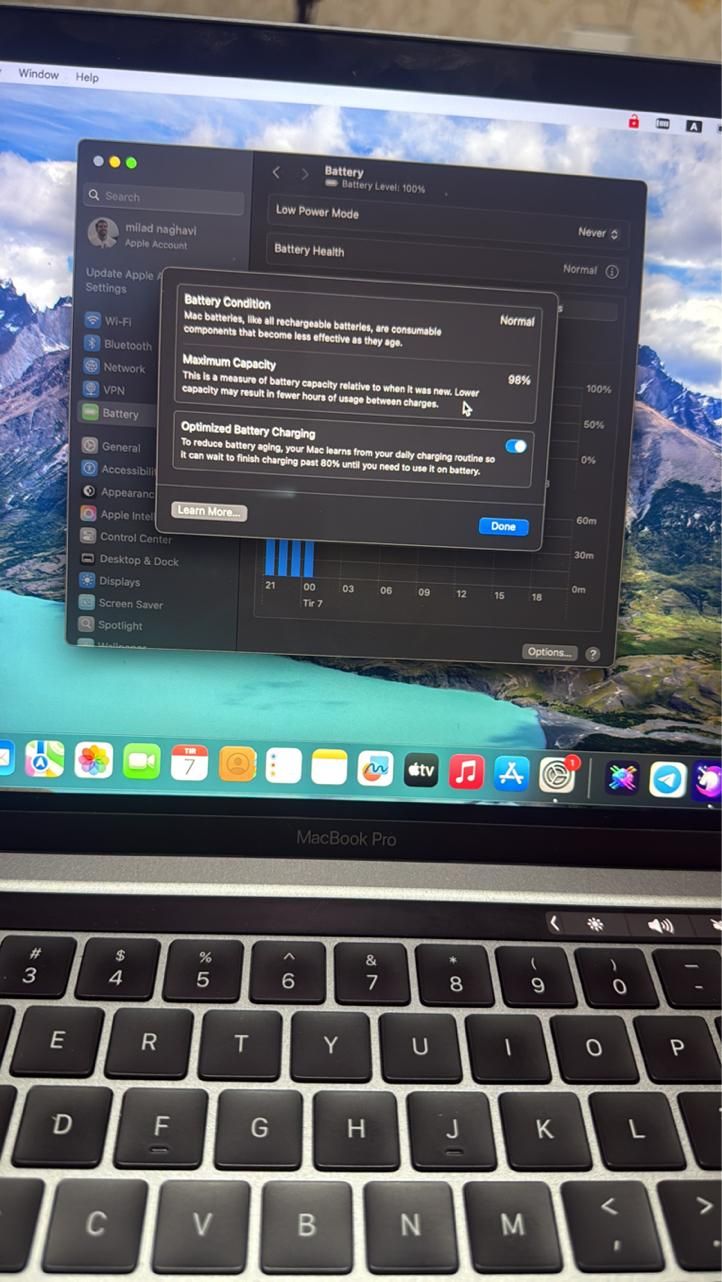 Macbook m1 2020|رایانه همراه|تهران, نیاوران|دیوار