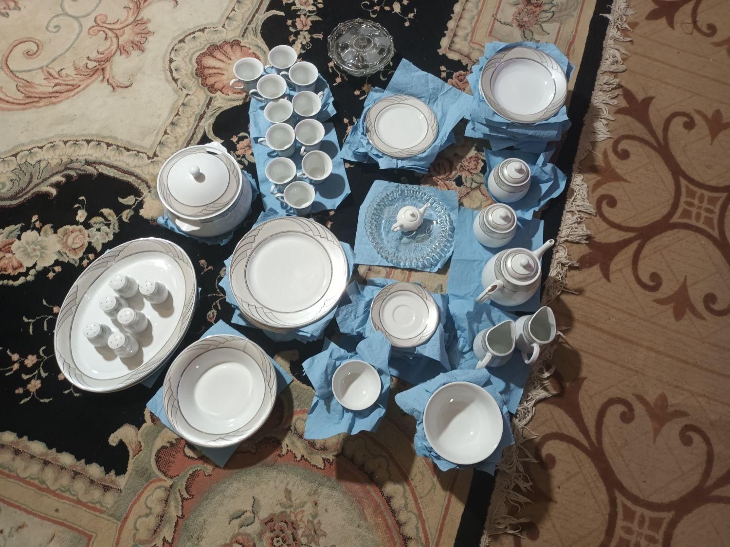 سرویس چینی شیک و نو|ظروف سرو و پذیرایی|جوادآباد, |دیوار