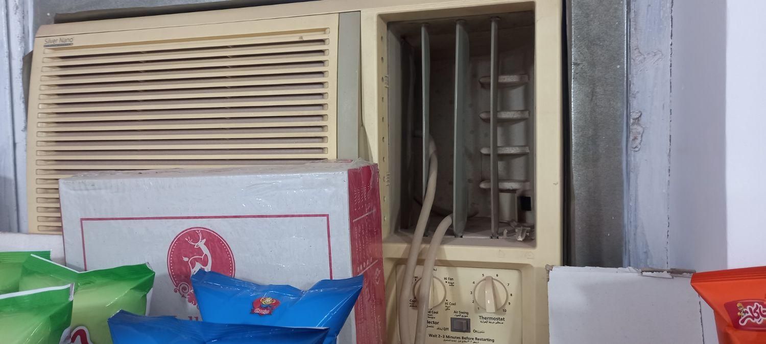 کولرگازی،سامسونگ اصلی.پشت پنجره ای|کولر گازی و فن‌کوئل|کرمان, |دیوار