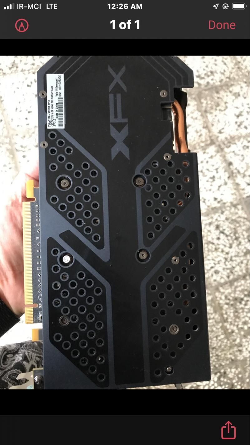 کارت گرافیکی XFX580|قطعات و لوازم جانبی رایانه|گنبد کاووس, |دیوار