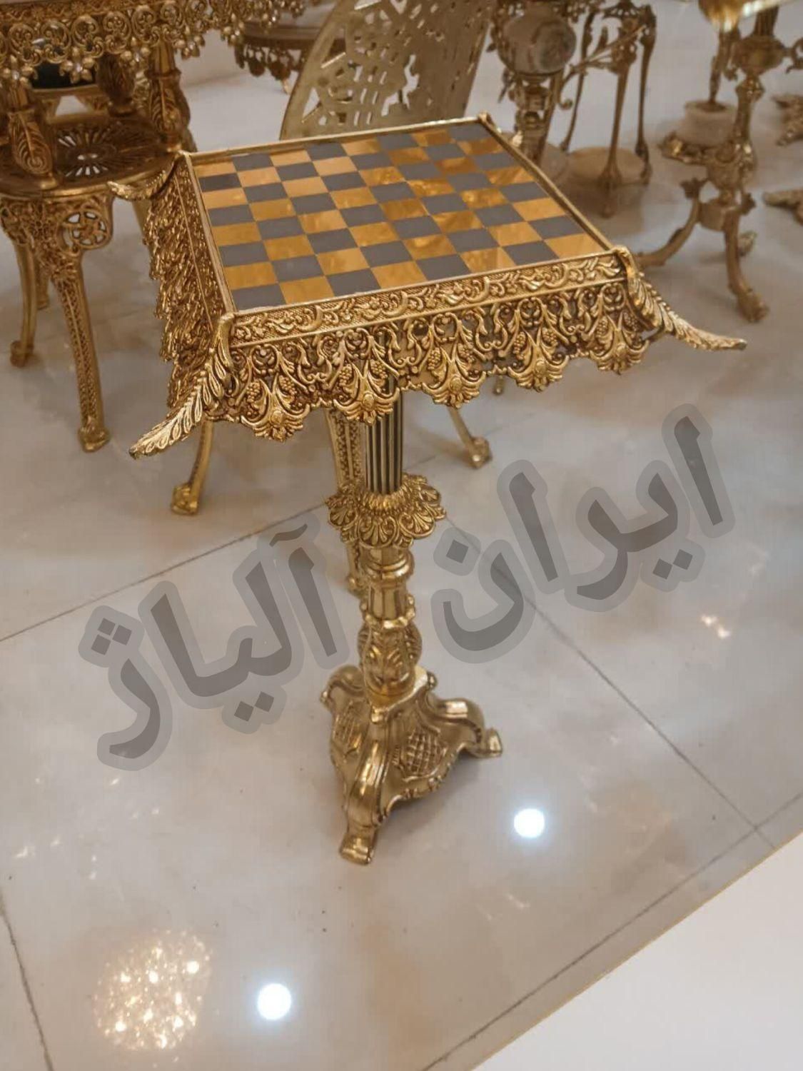 میزشطرنج میزشطرنج طرح برنجی|صنایع دستی و سایر لوازم تزئینی|مشهد, طلاب|دیوار