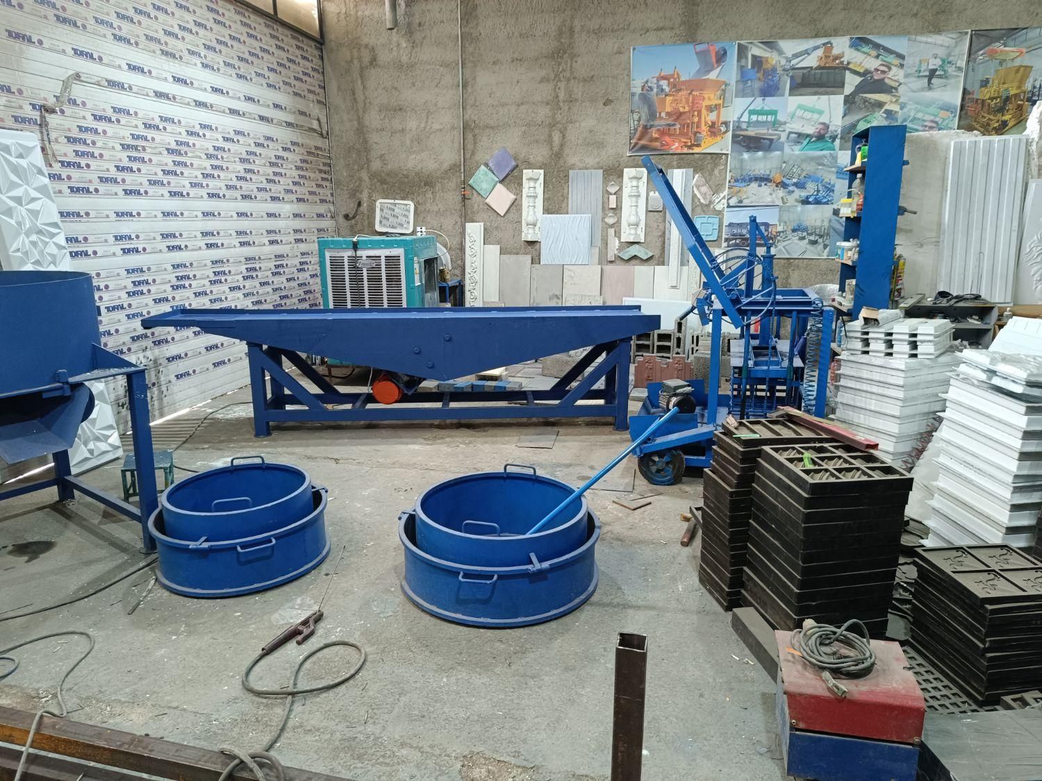 میز ویبره میکسر بتونیر  بلوک زنی|ماشین‌آلات صنعتی|قم, آزادگان|دیوار